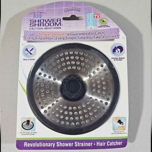 shower strainer/hair catcher